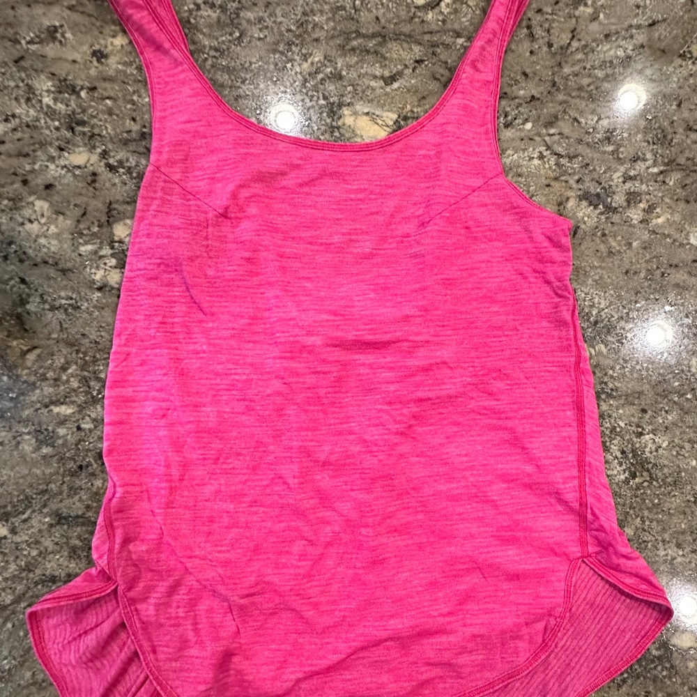 Lululemon Hot Pink Top Vintage